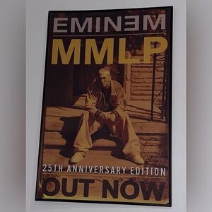 Lot of 4 Eminem Promotional Posters The Marshall Mathers LP 25th Anniv. 24x36